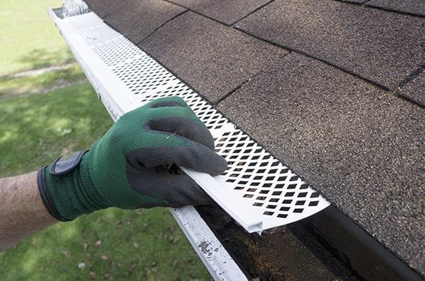 gutter guards are compatible with various types of gutters, including vinyl and metal